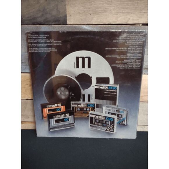 NEW & SEALED VTG Maxell II Classical Sampler Limited Edition Vinyl Record - Picture 2 of 2